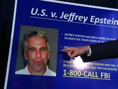 US Attorney for the Southern District of New York Geoffrey Berman announces charges against Jeffery Epstein on July 8, 2019, in New York City.