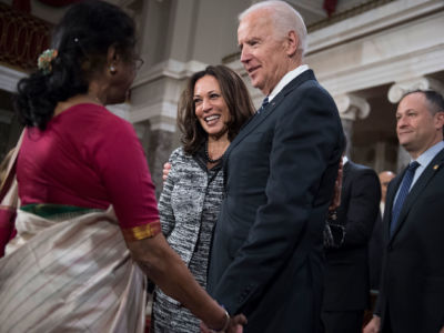 Joe Biden and Kamala Harris led their primary opponents in contributions received from lawyers/law firms so far this cycle