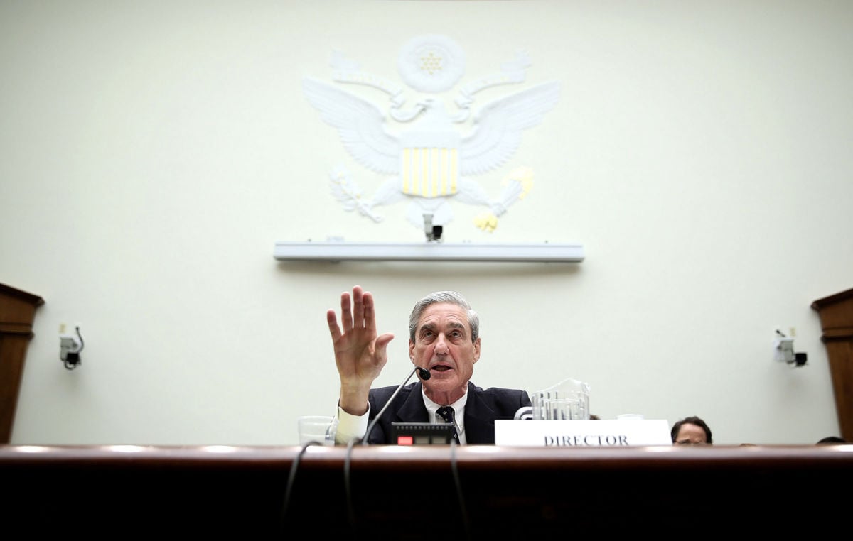 Robert Mueller testifies during a hearing before the House Judiciary Committee June 13, 2013, on Capitol Hill in Washington, D.C.