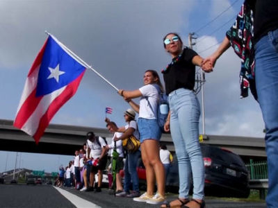 Puerto Rican Protests Continue Amid Political Uncertainty