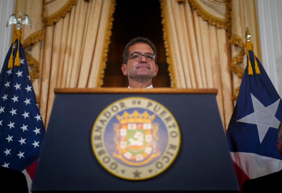 Puerto Rico interim governor Pedro Pierluisi ﻿