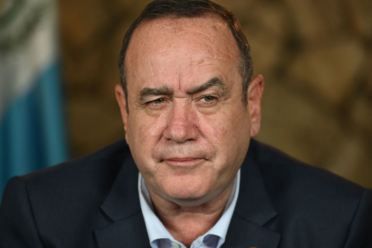 President-elect Alejandro Giammattei