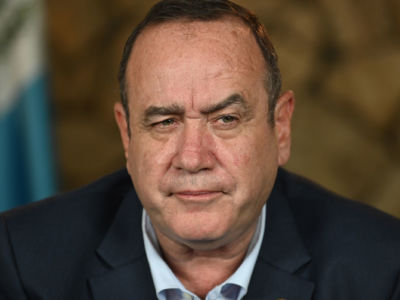 President-elect Alejandro Giammattei