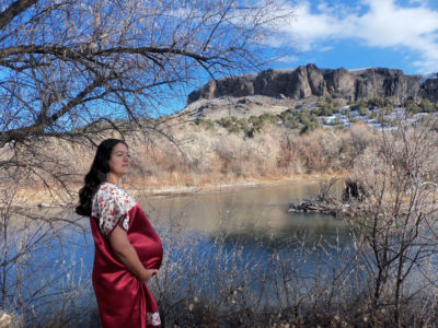 Beata Tsosie-Pena, a program coordinator at Tewa Women United, a Native women's advocacy group in northern New Mexico, is part of a community of activists who fear that provisions in the state's new Energy Transition Act could impede their struggle against corporate pollution.