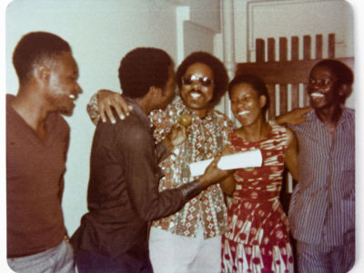 Attendees at the Sixth Pan-African Congress, in Dar es Salaam, Tanzania, in 1974.