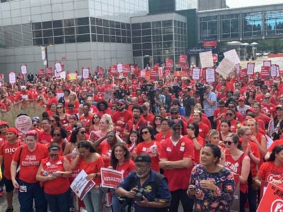 More than 2,200 nurses went on strike against University of Chicago Medical Center on September 20.