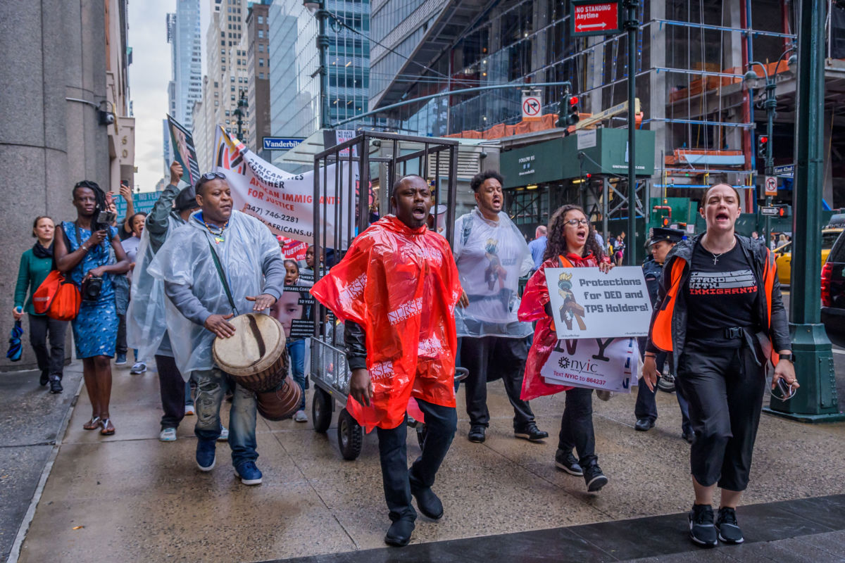 Hundreds of New Yorkers joined members of African Communities Together, the City of Refuge Coalition and allies at the third annual World Refugee Day March and Rally on June 19, 2019.