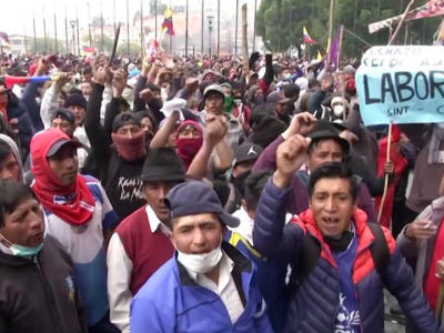 Indigenous-Led Anti-Austerity Protests Force Ecuador to Move Capital