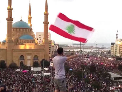 “Unprecedented” Protests Rage Across Lebanon as People Demand PM’s Resignation and End to Austerity