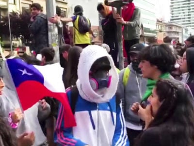 Protests in Chile Sparked by a Subway Fare Hike Come After 30 Years of Crisis