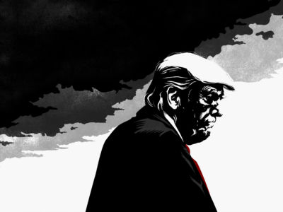 Storm clouds approaching Donald Trump