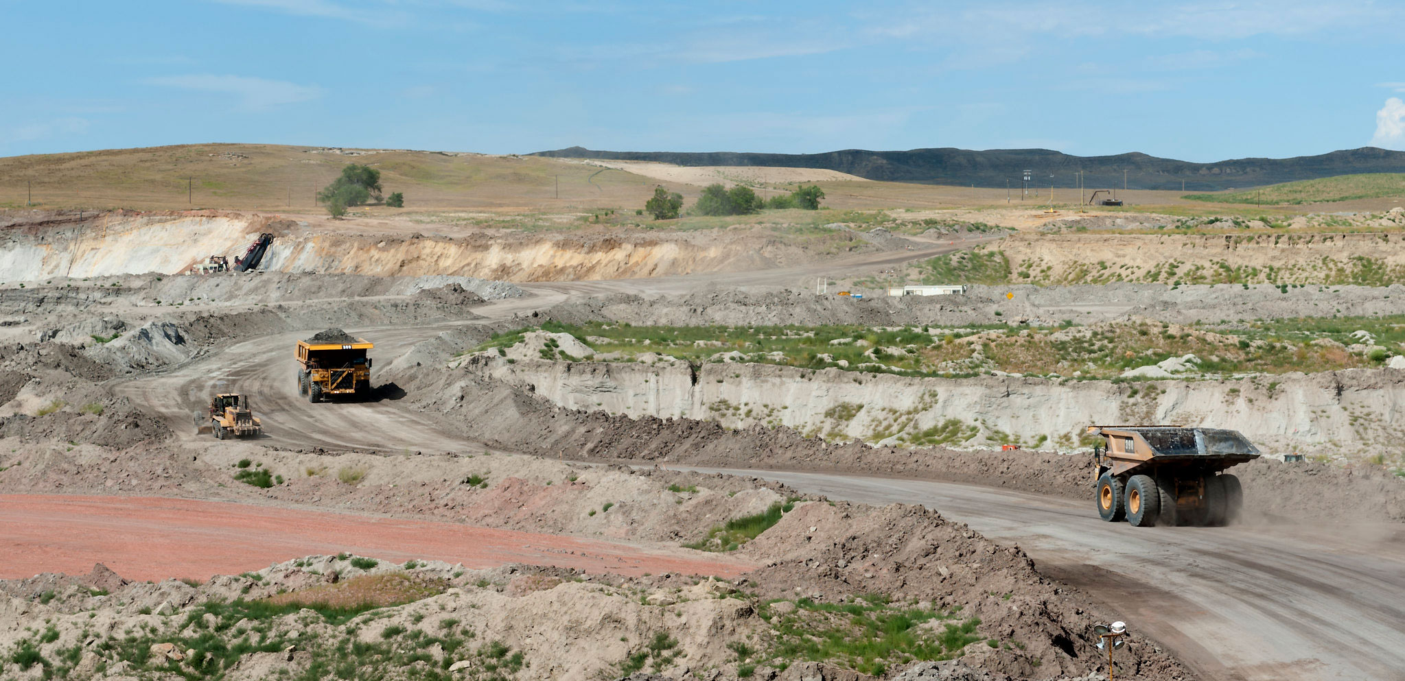 Coal mine in Wyoming.