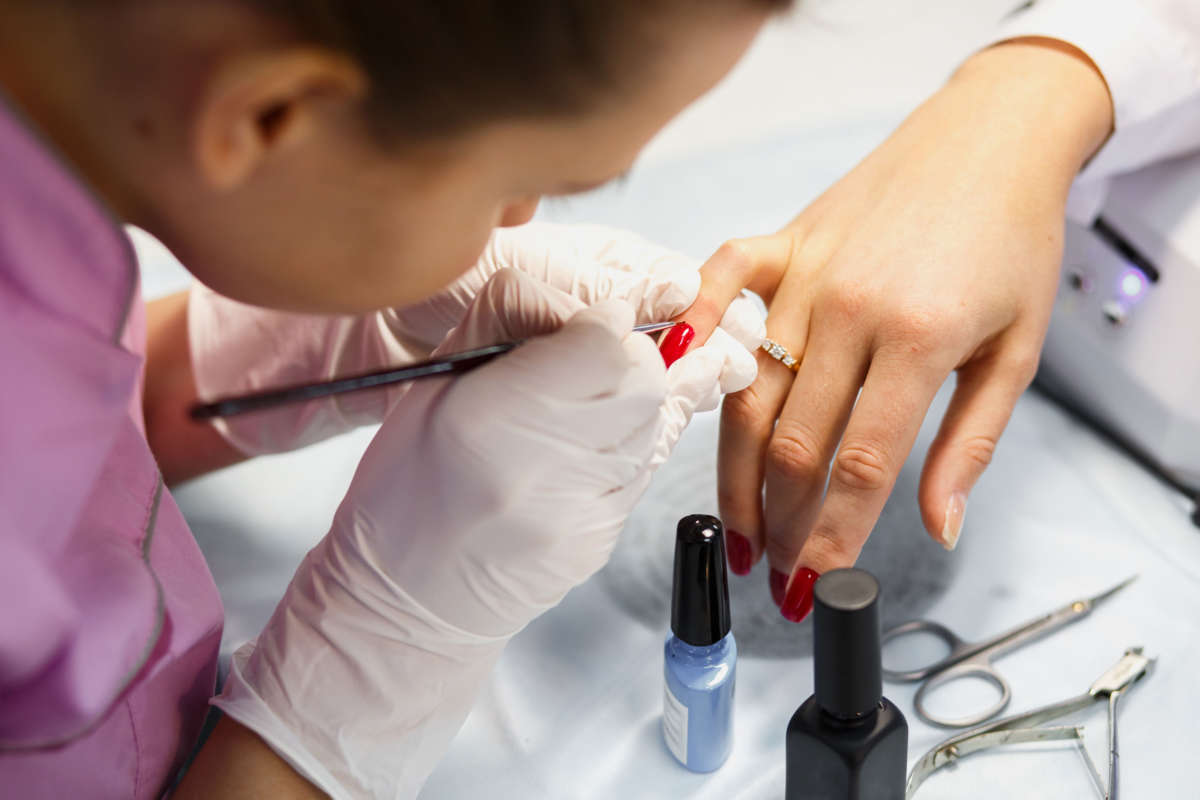 Nail salon workers face health risks similar to those who work in garages or oil refineries.