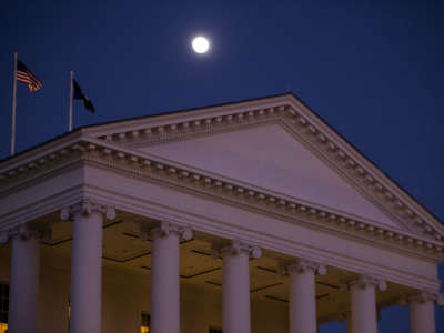 The Virginia State Capitol is pictured on January 8, 2020, in Richmond, Virginia.