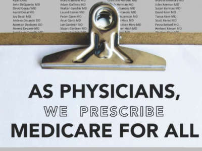 More than 2,000 physicians announced an open letter to the American public, prescribing single-payer Medicare for All, in a full-page ad in the New York Times that will run in the print edition on January 21, 2020.