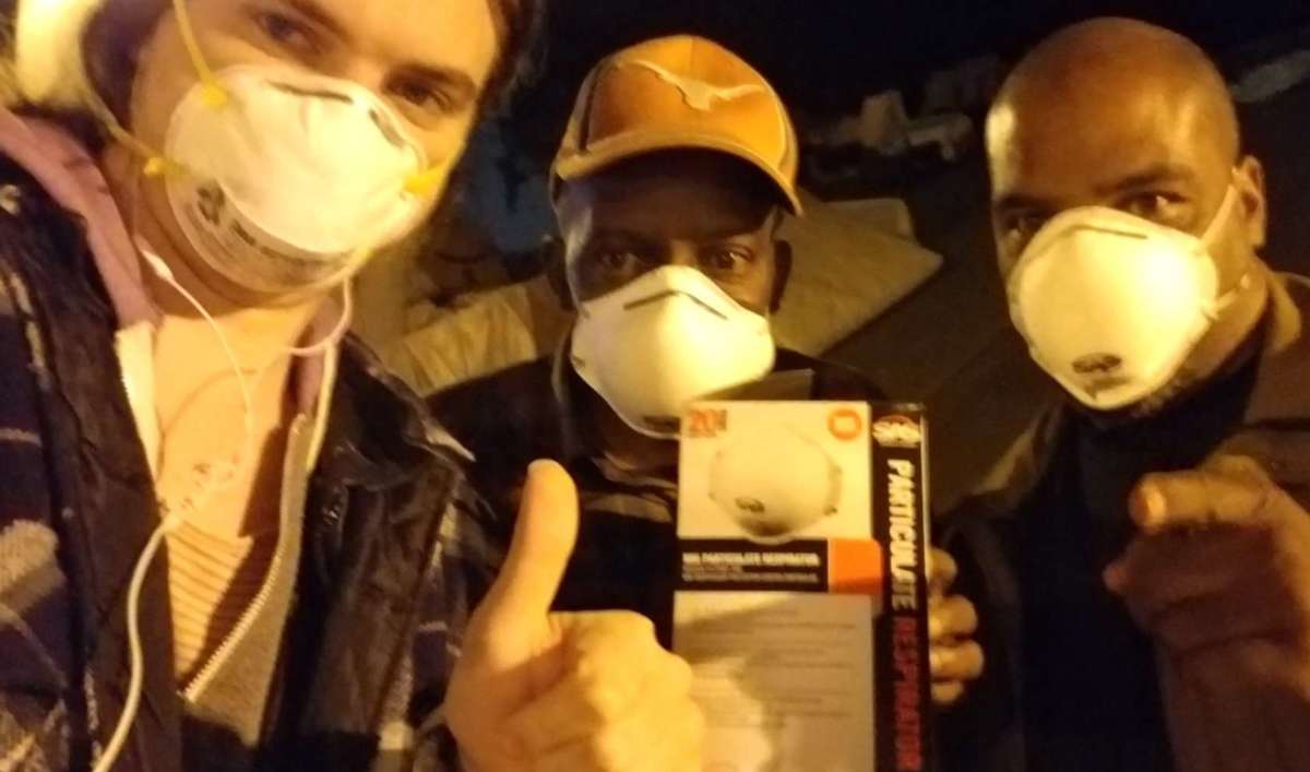 During the fires and floods of 2017, queer disabled organizers in the Bay Area shared masks and air filters with one another as part of a queer and trans-led community relief project called Mask Oakland.