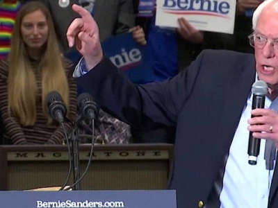 Sanders Rides Wave of Support Into New Hampshire, Despite Corporate Media Bias