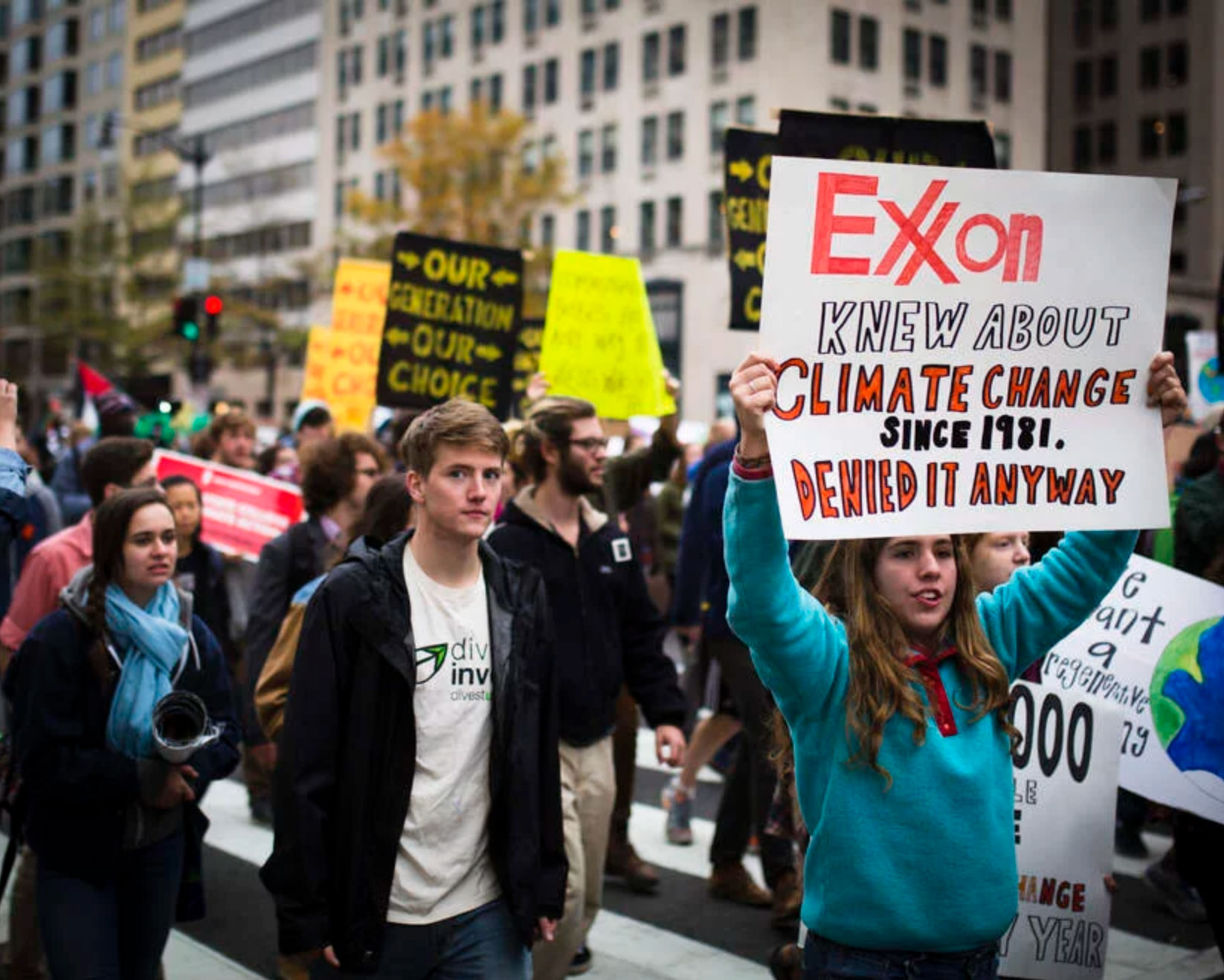 A 2015 protest in Washington, D.C.