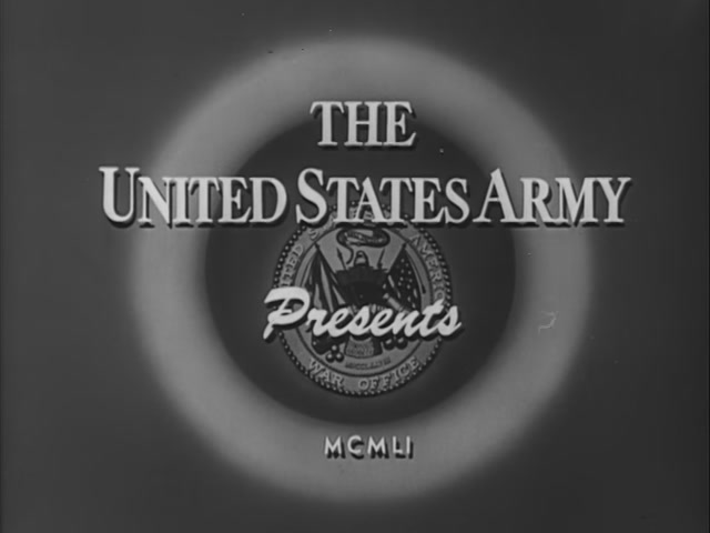 A screenshot from ''The Big Lie", a 1951 anti-communist propaganda movie by the U.S. Army.