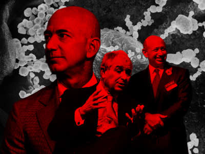 Jeff Bezos, Stephen Schwarzman and Lloyd Blankfein are among the billionaires continuing to thrive in a time of pandemic.