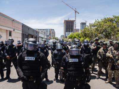 cops in riot gear