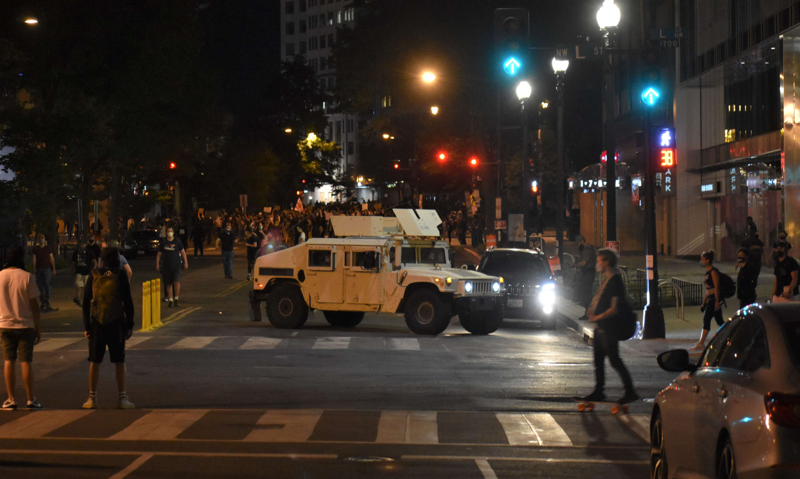 The use of military vehicles, helicopters and police are being used to deter protests and stifle the righteous rage and calls for change from Black and Indigenous and other communities of color.