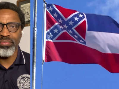 NAACP’s Derrick Johnson on Mississippi’s State Flag, Trump’s White Power Tweet & Boycotting Facebook
