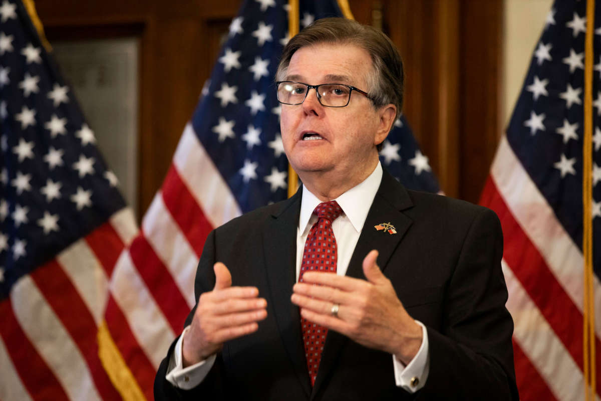 Texas Lt. Gov. Dan Patrick on reopening of Texas businesses during the COVID-19 pandemic