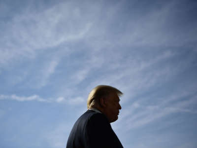 President Trump speaks to the media on the South Lawn of the White House on June 23, 2020, in Washington, D.C.