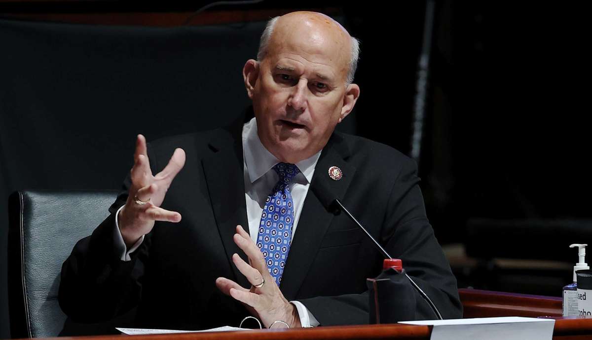 Rep. Louie Gohmert questions U.S. Attorney General William Barr during a House Judiciary Committee hearing on Capitol Hill on July 28, 2020, in Washington, D.C.