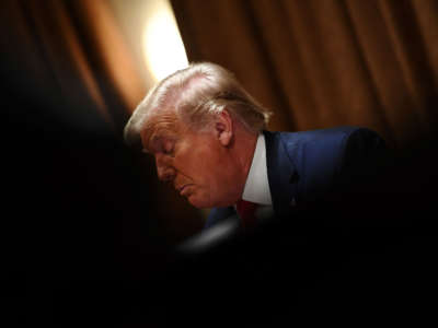 President Trump speaks before signing an Executive Order on Hiring American at the White House on August 3, 2020, in Washington, D.C.