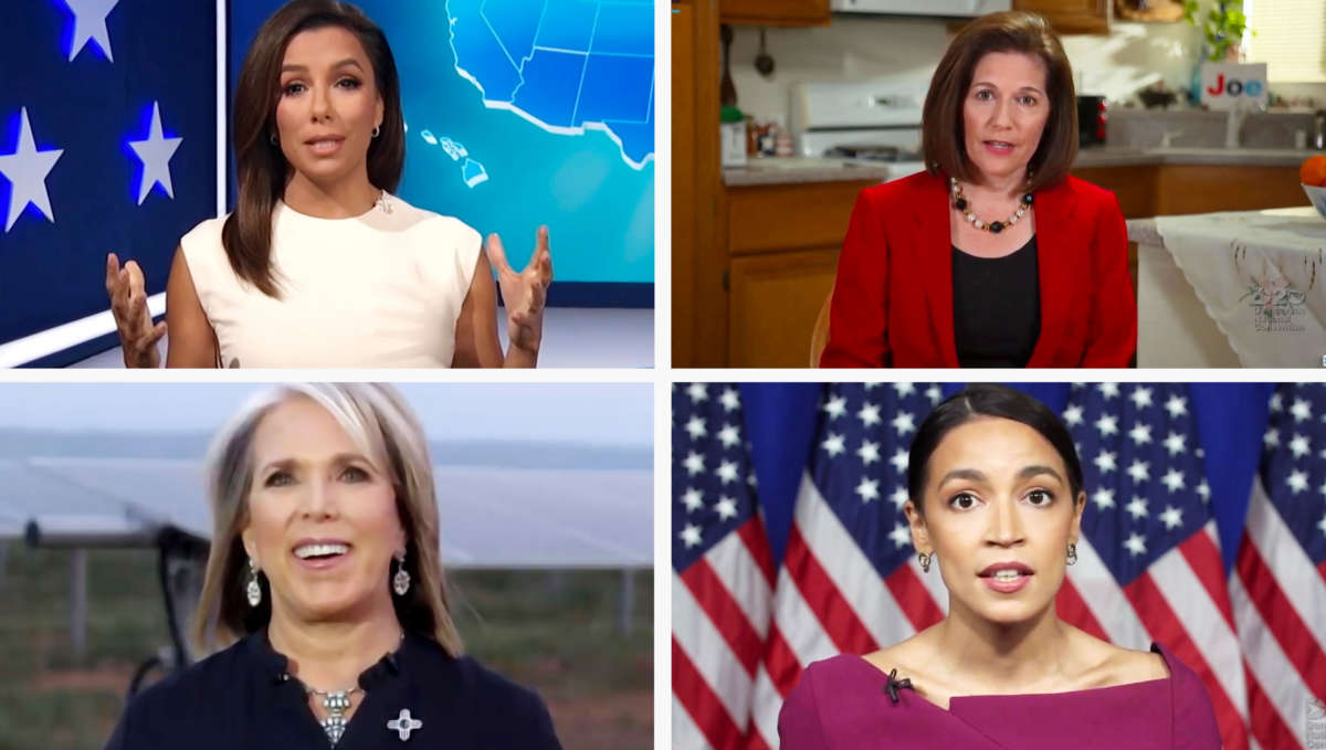 Eva Longoria, Sen. Catherine Cortez Masto, Gov. Michelle Lujan Grisham and Rep. Alexandria Ocasio-Cortez were the only Latinx speakers granted primetime slots at the DNC.