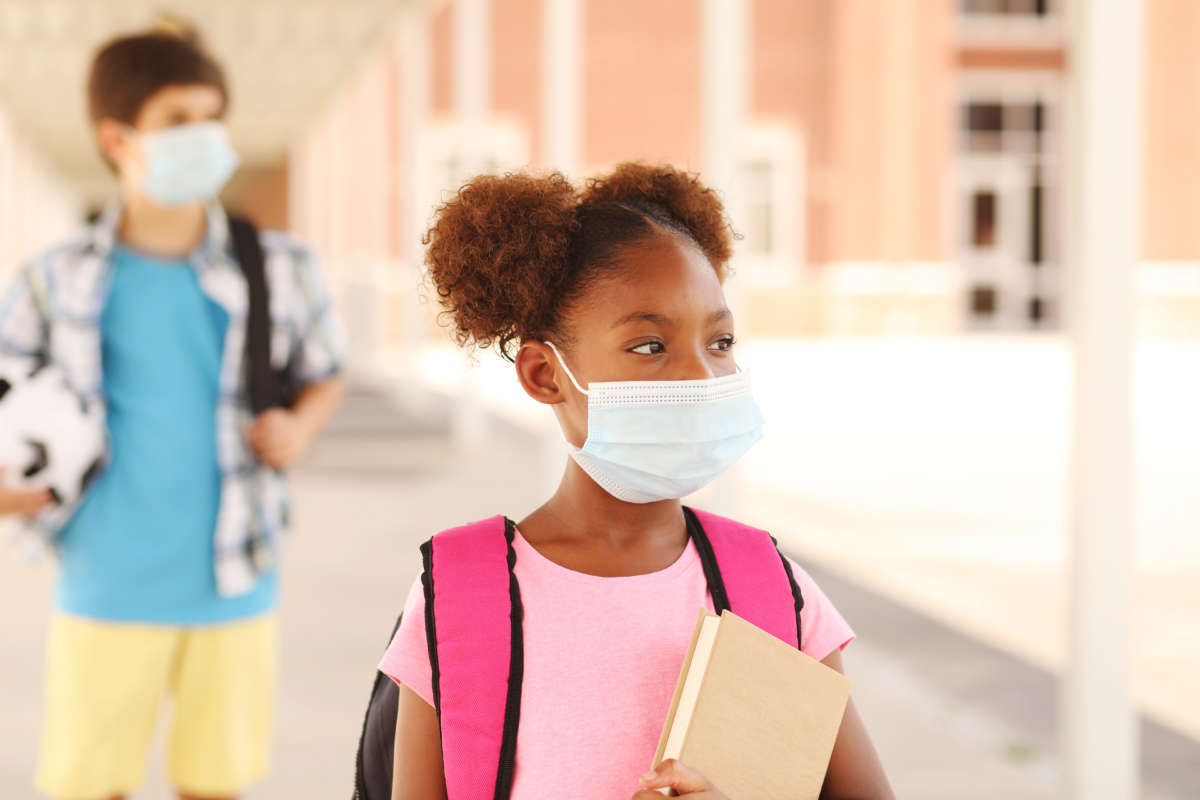 Eleven states let school districts decide whether students and staff must wear masks.
