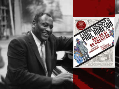 American singer, acclaimed actor of stage and screen, political activist and civil rights campaigner Paul Robeson rehearses at the piano on July 22, 1958.