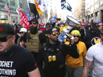 Proud Boys Leader Arrested for Burning BLM Banner at Black Church