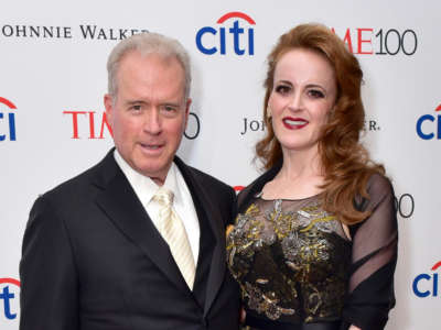 Robert Mercer and Rebekah Mercer attend the 2017 TIME 100 Gala at Jazz at Lincoln Center on April 25, 2017, in New York City.