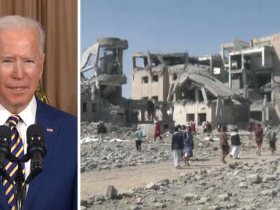 Biden Pledges End to U.S. Offensive Support for Saudi-Led Assault on Yemen