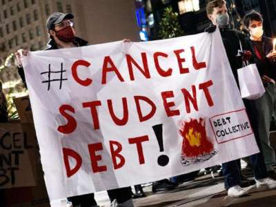 Activists Say Biden's Refusal to Cancel Student Debt Is a Choice