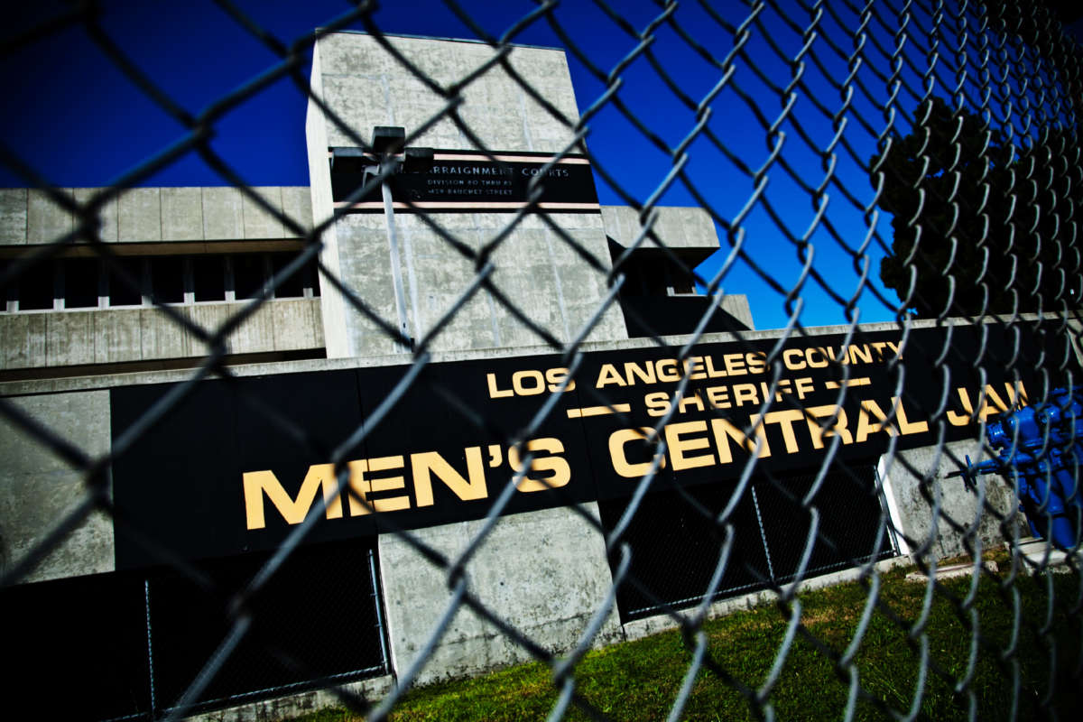 Mens Central Jail and Twin Towers Jail facilities in downtown Los Angeles.