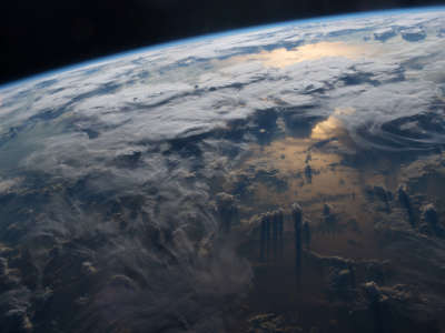 The Earth, as seen from space