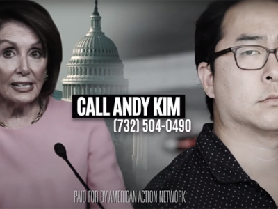 A screen capture from the American Action Network ad, "Kim, What's a Life Worth?"