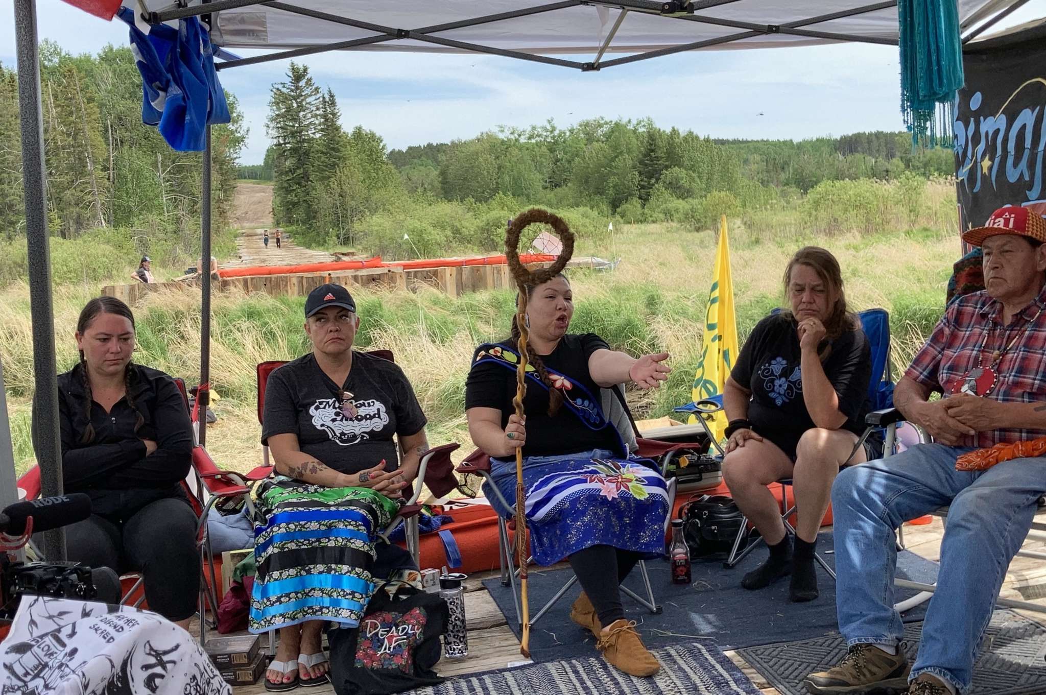 Line 3 Water Protectors Launch Occupation at Mississippi River Pipeline ...