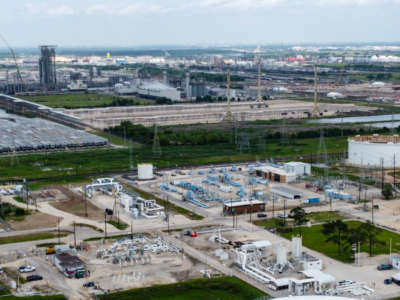 The Colonial Pipeline Houston Station facility in Pasadena, Texas, taken on May 10, 2021.