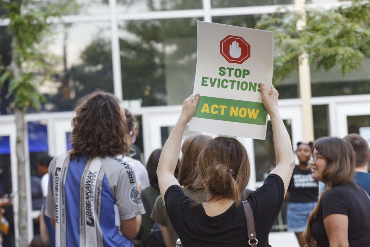 Community members, activists and politicians all came out to support reform in housing in Columbus, Ohio at the Greater Columbus Convention Center, on June 30, 2021.