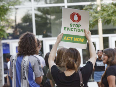 Community members, activists and politicians all came out to support reform in housing in Columbus, Ohio at the Greater Columbus Convention Center, on June 30, 2021.