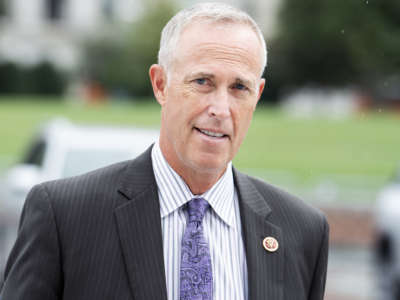 Rep. Jared Huffman (D-California) is seen outside of the Capitol on Wednesday, September 22, 2021.