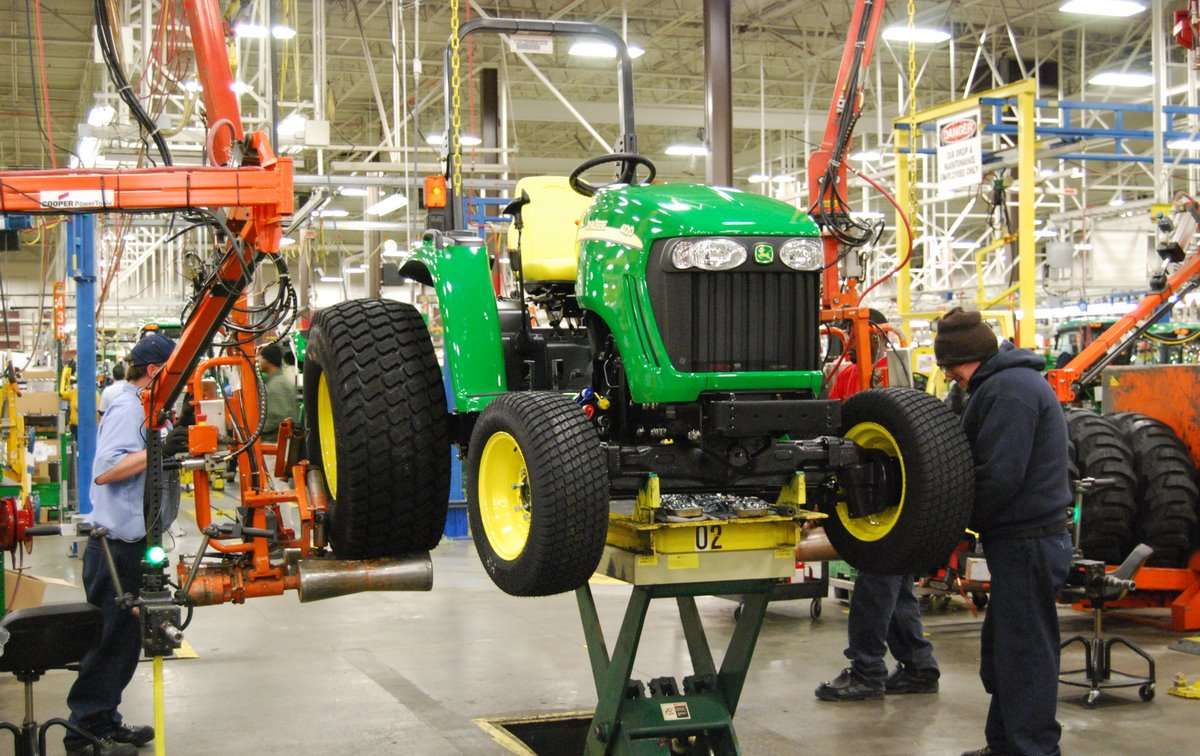 John Deere factory tour and testing in Augusta, Georgia, as seen on January 27, 2021.