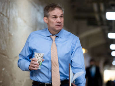 Rep. Jim Jordan is seen in the Capitol on May 12, 2021.