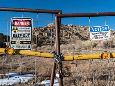 Red Water Pond Road Community in New Mexico, on January 13, 2020.