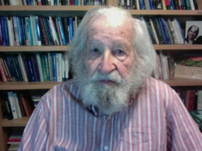 Chomsky: Corporate Patents, Rising Anti-Science Rhetoric Will Prolong Pandemic
